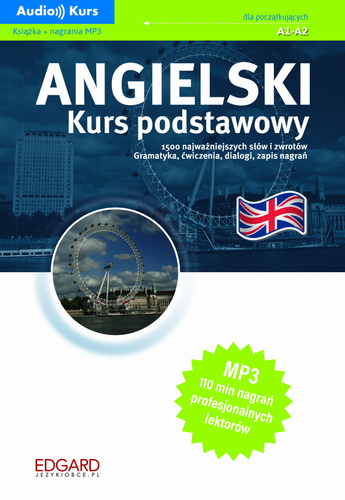 Angielski Kurs podstawowy Książka + nagrania MP3