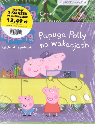 Świnka Peppa zestaw książeczek