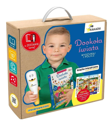 Dookoła świata. Wyszukaj i policz