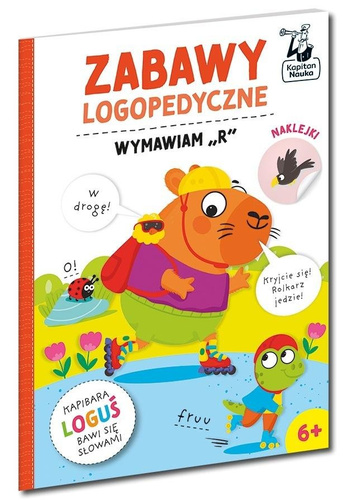 Kapitan Nauka. Zabawy logopedyczne. Wymawiam r