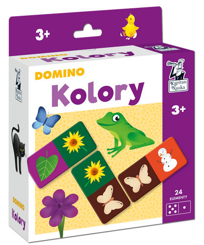 Domino Kolory Kapitan Nauka 3+