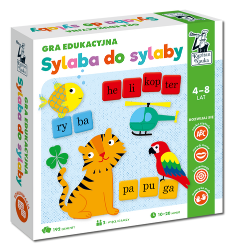 Sylaba do sylaby. Gra edukacyjna