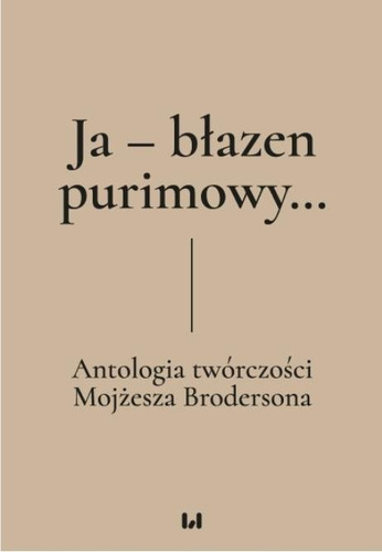 Ja - błazen purimowy...