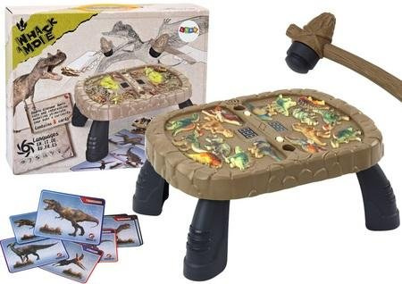 Gra zręcznościowa Whac-a-mole Dinozaury