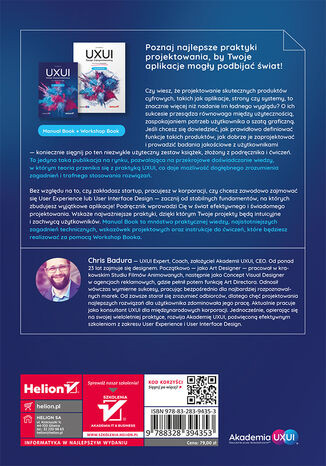 UXUI. Design Zoptymalizowany. Manual Book