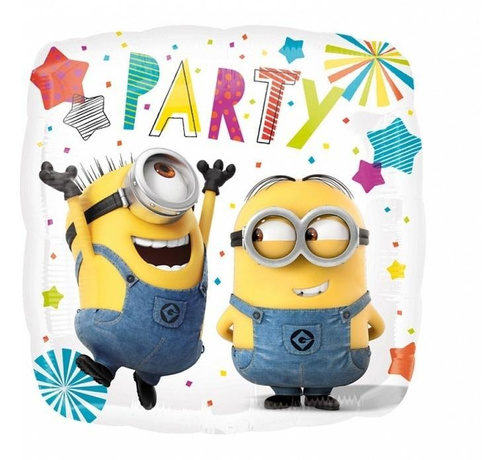 Balon foliowy Minions Party 46cm