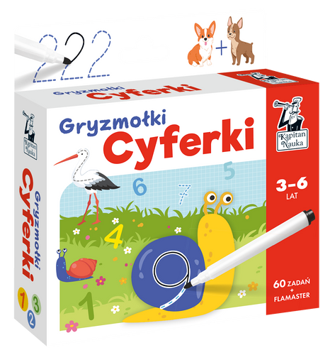 Cyferki Gryzmołki. Kapitan Nauka