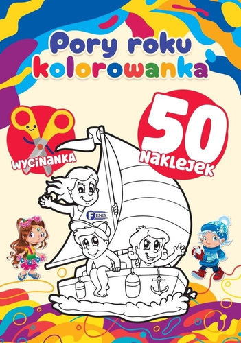 Pory roku. Kolorowanka