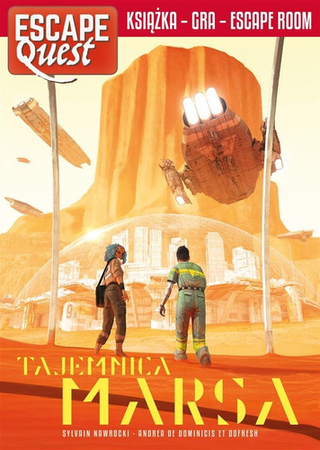 Escape Quest.Tajemnica Marsa. Książka do gry