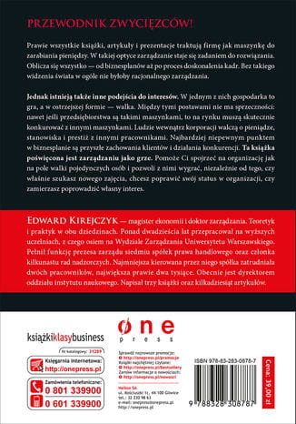 To tylko gra. Wiedza tajemna o zarządzaniu