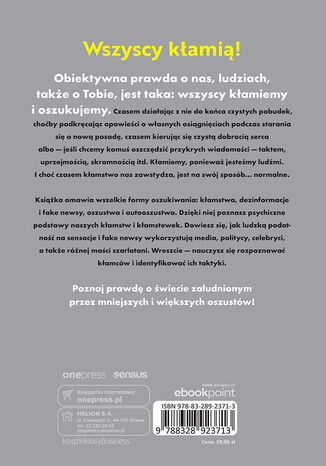 PSYCHOLOGIA OSZUKIWANIA. Jak oszukujemy i jesteśmy oszukiwani