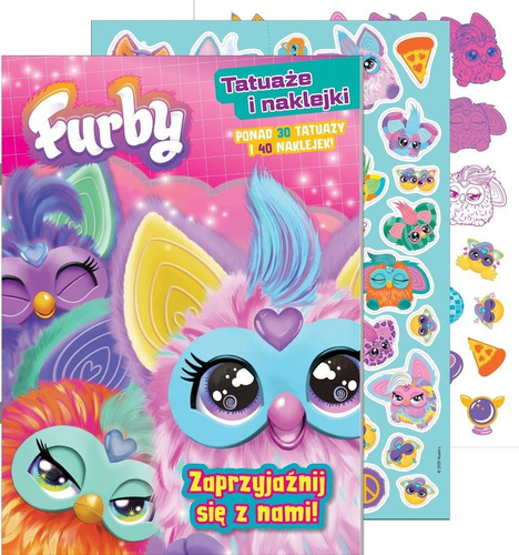 Furby. Tatuaże i naklejki. Zaprzyjaźnij się z nami