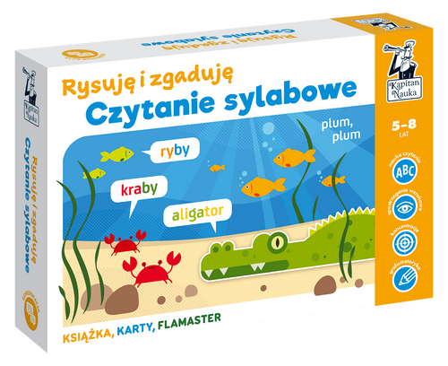 Czytanie sylabowe. Rysuję i zgaduję, wydanie 2