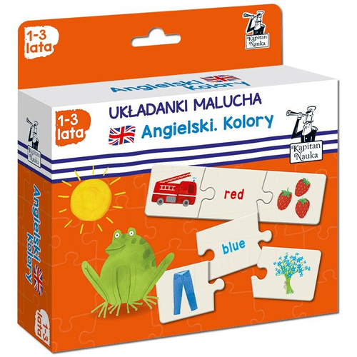 Angielski. Kolory. Układanki Malucha