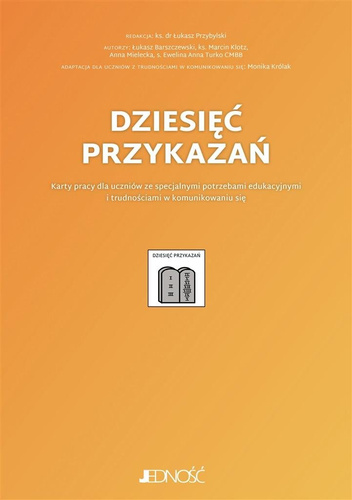 Dziesięć przykazań. Karty pracy