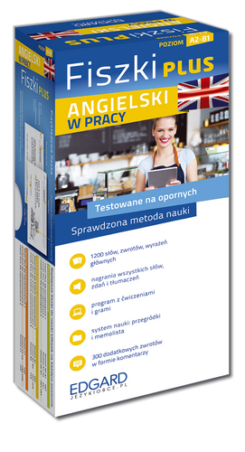 Angielski w pracy. Fiszki PLUS