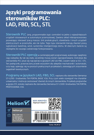 Języki programowania sterowników PLC: LAD, FBD, SCL, STL. Ćwiczenia dla początkujących