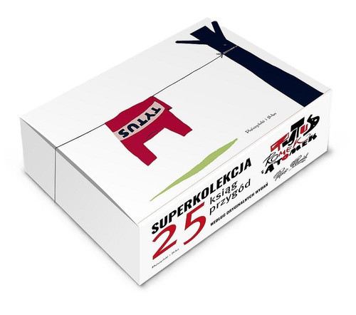 Pakiet: Tytus, Romek i A'Tomek T.1-25 boks biały