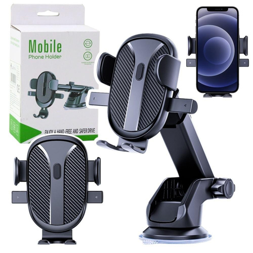 Uchwyt samochodowy na szybę czarny