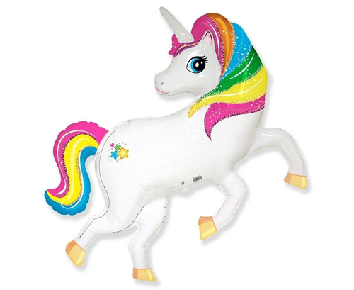 Balon foliowy Jednorożec tęczowy FX 61cm