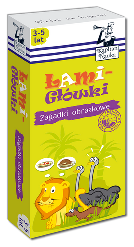 Zagadki obrazkowe Łamigłówki 3-5 lat