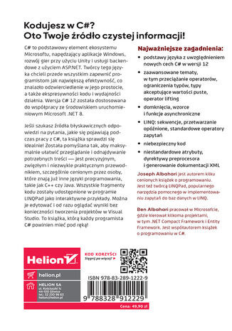 C# 12. Leksykon kieszonkowy