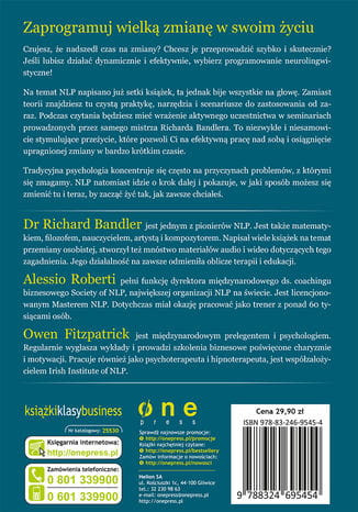 Przejmij kontrolę nad swoim życiem. Przewodnik po NLP