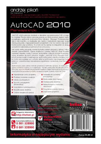 AutoCAD 2010. Pierwsze kroki