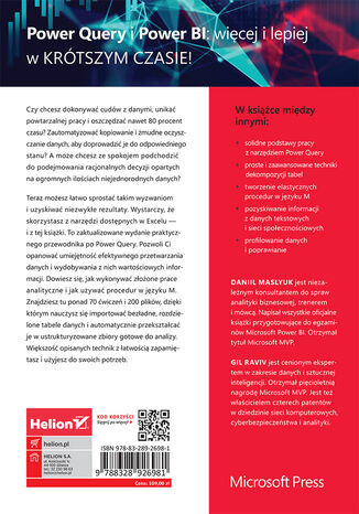 Power Query w Excelu i Power BI. Zbieranie i przekształcanie danych. Wydanie II