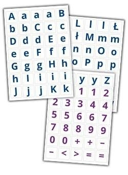 Miś. Przyjaciel przedszkolaków. Litery i cyfry