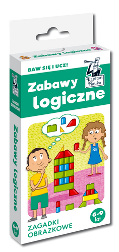 Zagadki obrazkowe. Zabawy logiczne 6-9 Kapitan Nauka  Wyd. IV