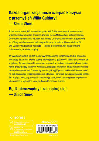 Sztuka gościnności. Jak zachwycać ludzi i dawać im więcej, niż się spodziewają