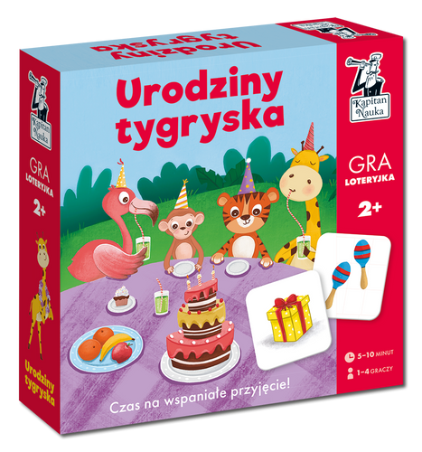 Urodziny tygryska. Gra Loteryjka. Kapitan Nauka