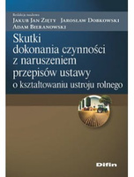 Skutki dokonania czynności z naruszeniem przepisów ustawy o kształtowaniu ustroju rolnego