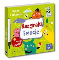 Bazgraki Emocje 3-6 lat Kapitan Nauka