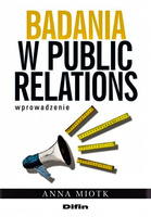 Badania w public relations Wprowadzenie Anna Miotk