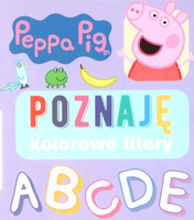 Świnka Peppa. Poznaję kolorowe litery