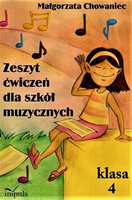 Zeszyt ćwiczeń dla szkół muzycznych Klasa 4