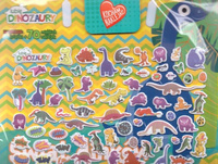 Lubię dinozaury. Kocham naklejać