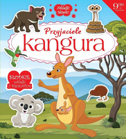 Naklejki iskierki z brokatem. Przyjaciele Kangura