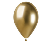 Balony shiny złote 33cm 5szt
