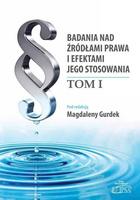 Badania nad żródłami prawa.. T.1