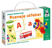 Puzzle edukacyjne Alfabet 3-6 lat. Kapitan Nauka