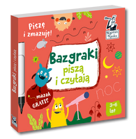 Bazgraki piszą i czytają 3-6 lat Kapitan Nauka Wyd. 2022