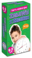 Zabawy z zegarem. Karty edukacyjne