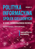 Polityka informacyjna spółek giełdowych w dobie zr
