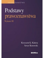 Podstawy prawoznawstwa. Wydanie 3