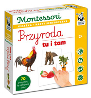 Montessori. Przyroda tu i tam. Karty sensoryczne