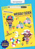 Małe bystrzaki. Zadania do ścierania. Wesoły dzień