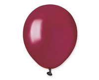 Balony pastelowe ciemnoczerwone 12,5cm 100szt